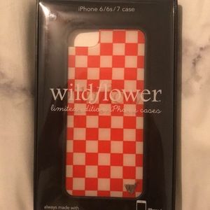 (sold on ebay)checkers wildflower iphone 6/6s/7/8